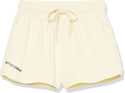 Women's Terry Shorts - Cream