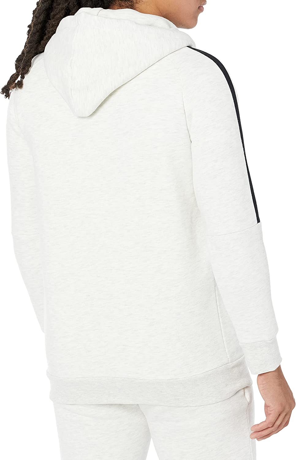 Men's Casual Fleece Hoodie - Grey