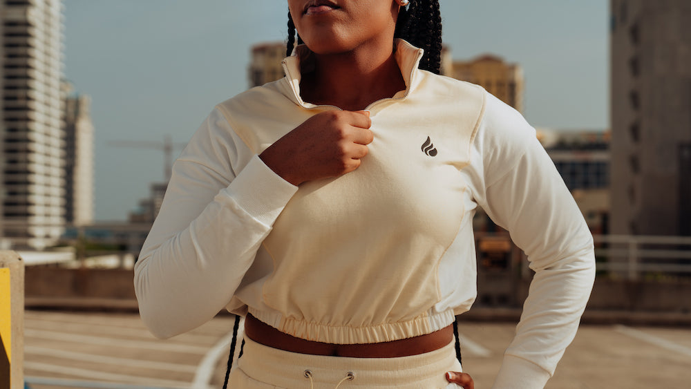 Women's Casual Pullover - Cream