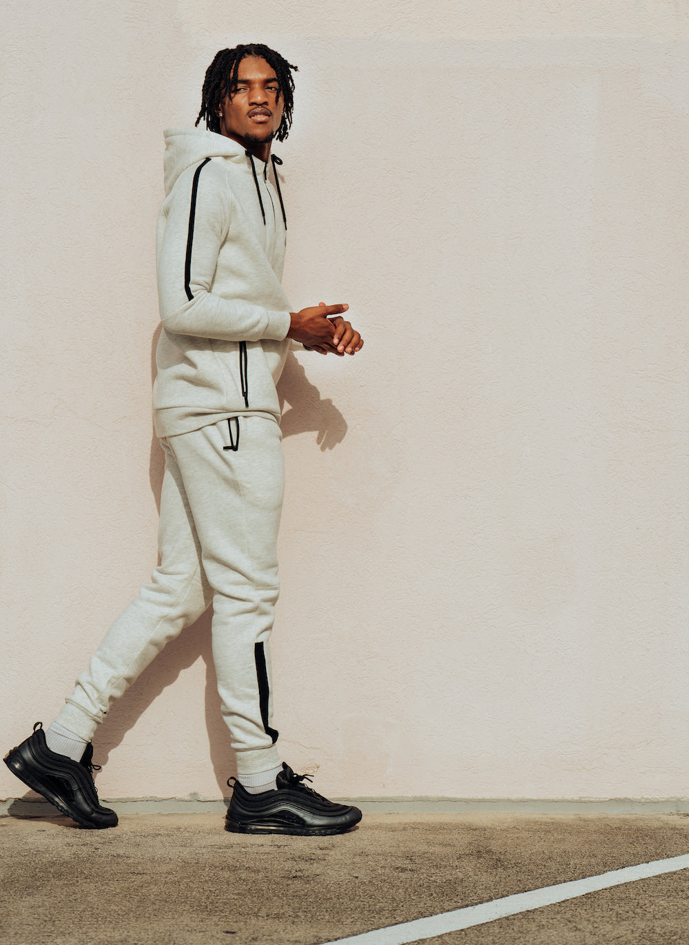 Men's Casual Jogger Pants - Grey