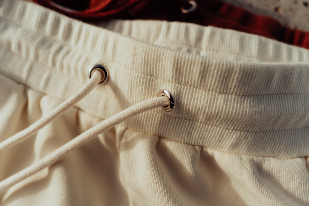 Women's Terry Shorts - Cream